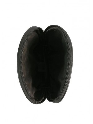 VCHB-268SD*VICTORIA'S SECRET FLORAL COSMETIC POUCH (BLACK) *CLEARANCE SALE